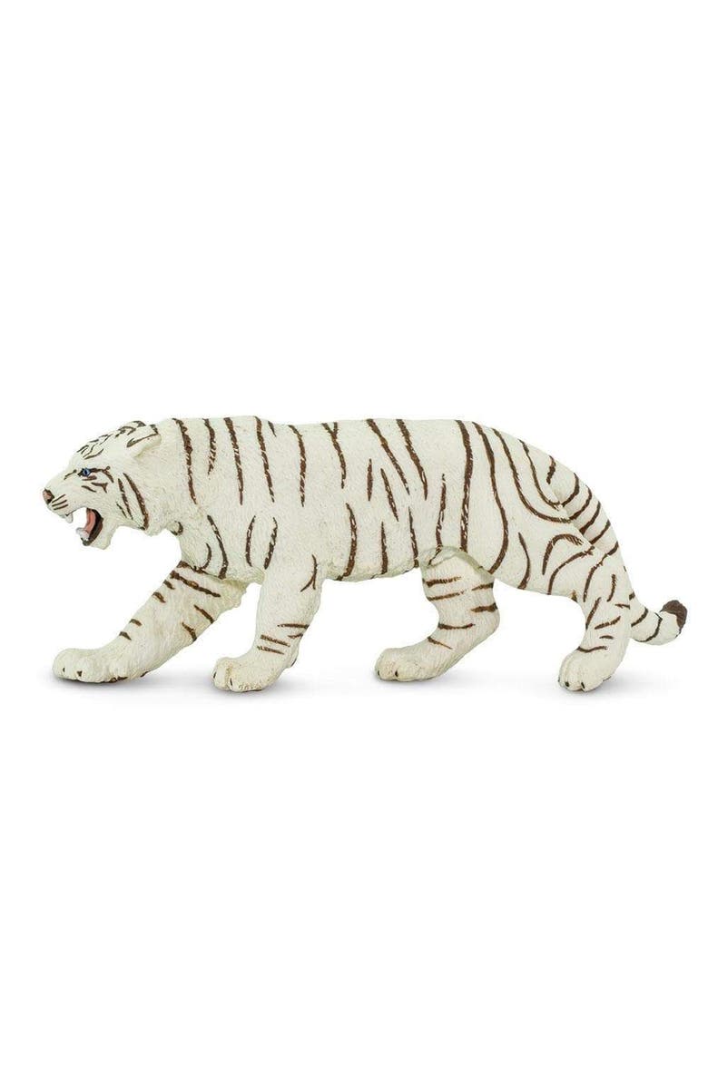 Safari Ltd. White Bengal Tiger Kids Toy Figure, Main, color, NO COLOR