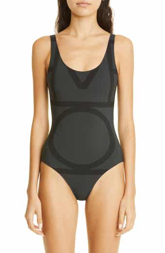 TOTEME Logo One-Piece Swimsuit