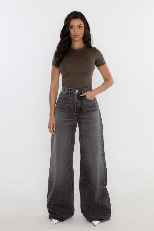 Rüdes Denim Rudes Denim The Phoenix Wide-leg Jean In Surfers Grey