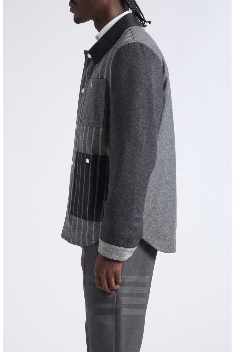 Funmix Utility Patch Pocket Jacket, Alternate, color, MEDIUM GREY