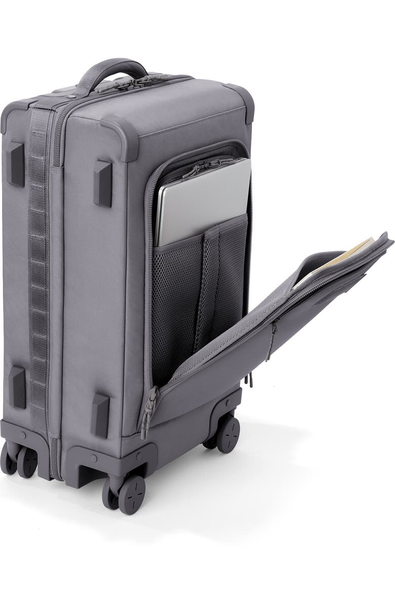 Dagne Dover Seattle Carry-On Rolling Luggage, Alternate, color, Ash Grey