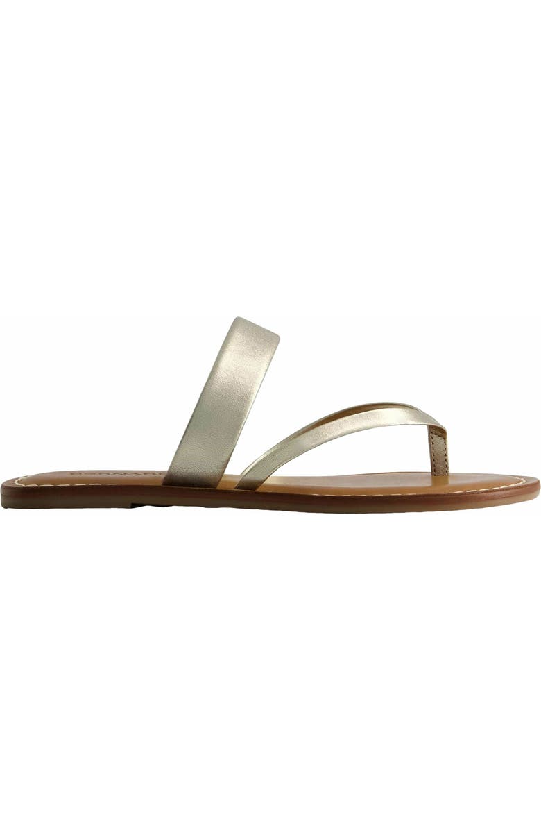 Bernardo Footwear Leia Thong Sandal, Main, color, Champagne
