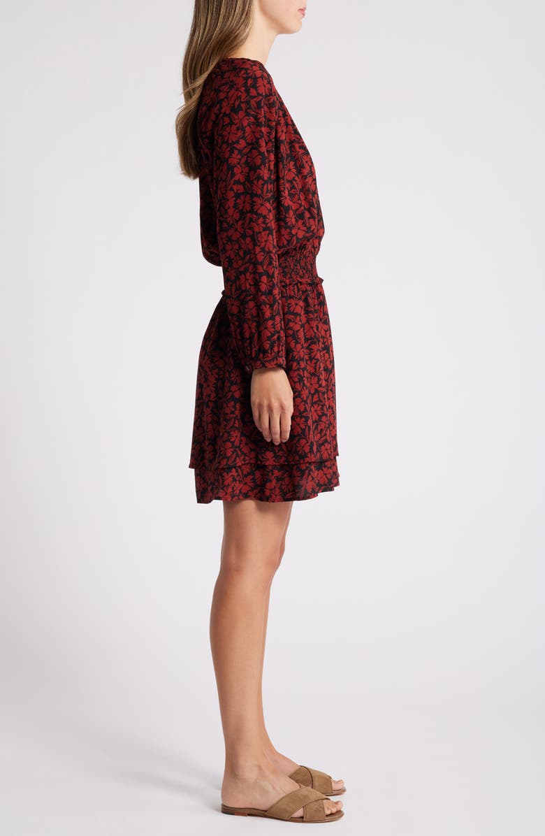 Hatley Mia Smocked Waist Long Sleeve Dress, Alternate, color, 