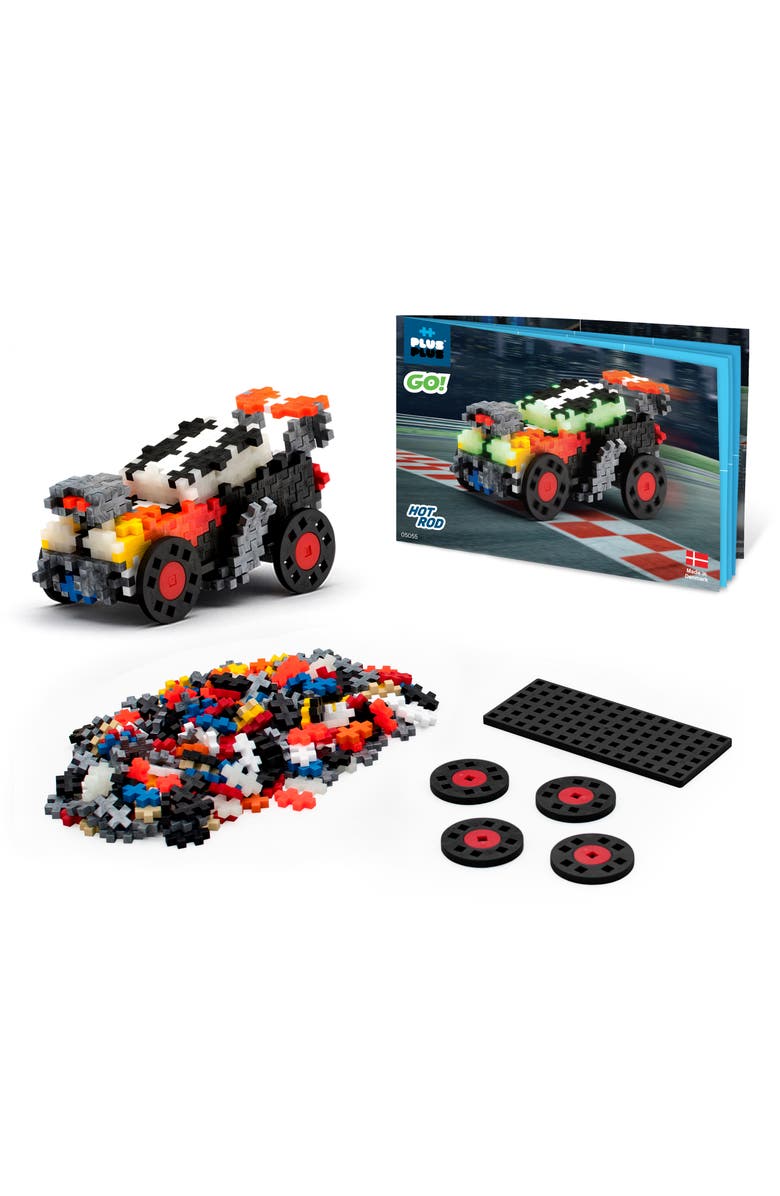 Plus-Plus USA Go! Hot Rod Playset, Alternate, color,