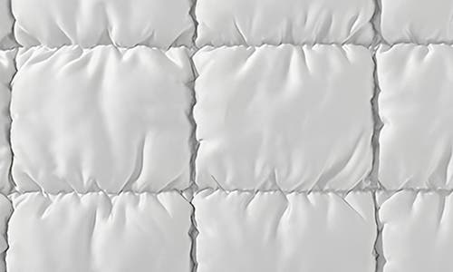 Sunday Citizen Puff Squares Set Of 2 Pillow Shams In White