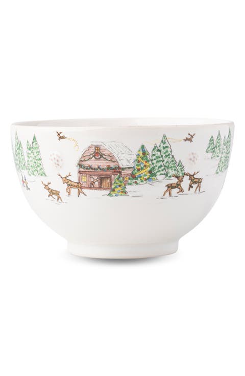 Berry & Thread North Pole Cereal/Ice Cream Bowl
