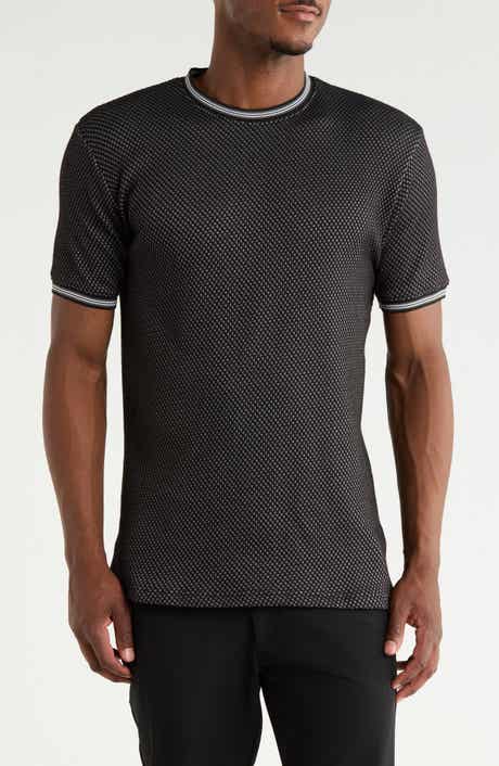 Textured Knit T-Shirt