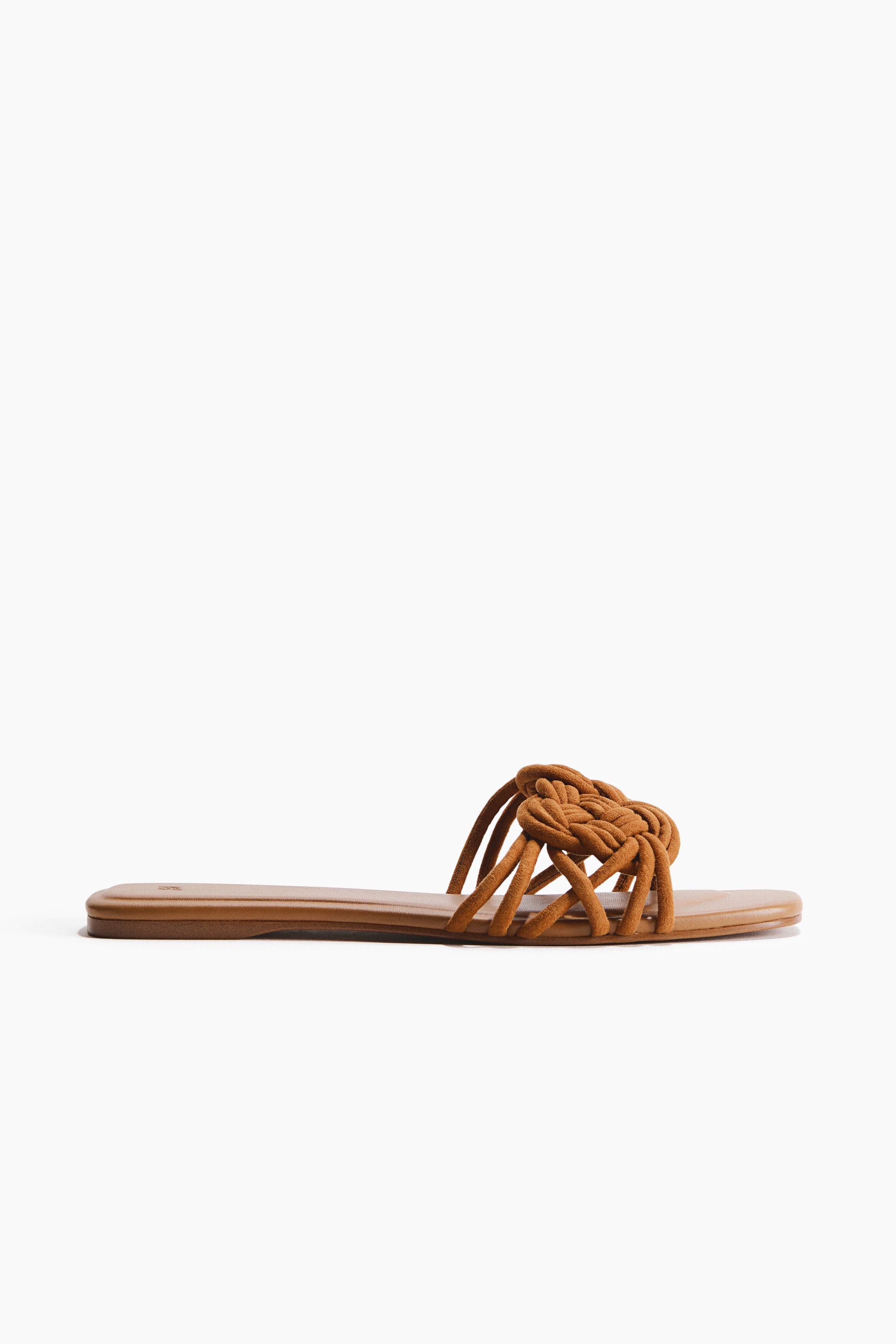 H&M Sandals, Alternate, color, Dark Beige