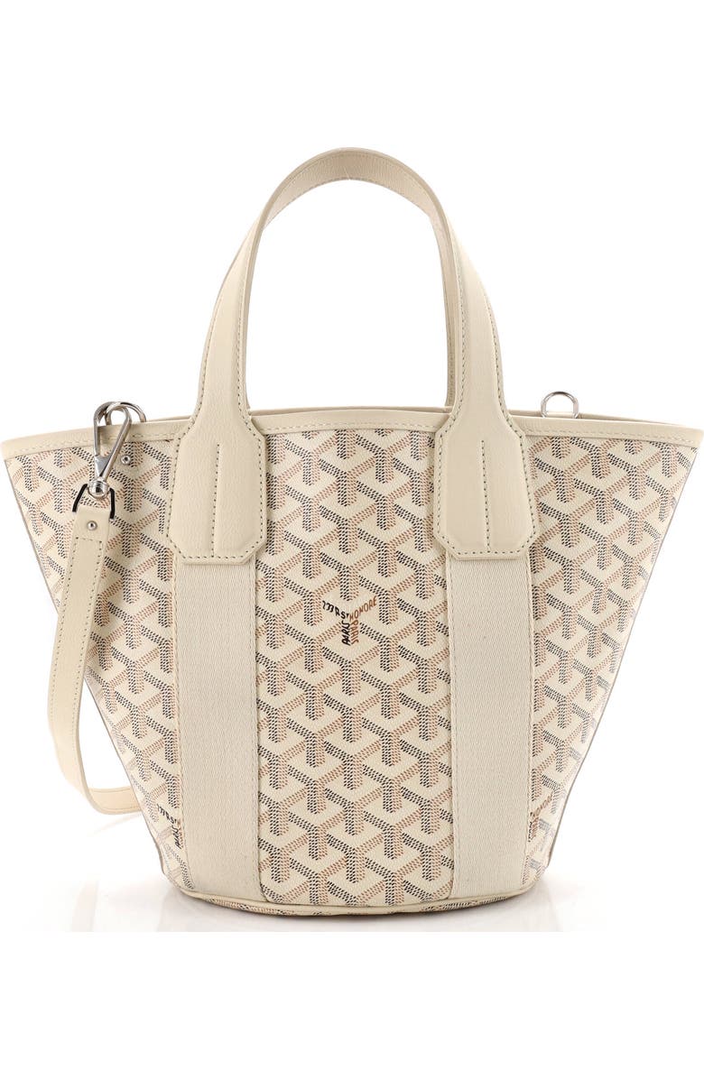 Pre-Owned Goyard Belharra Tote Coated Canvas PM, Main, color, Neutral