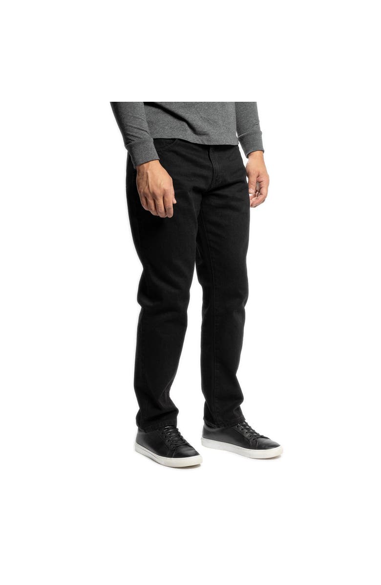 Peter Manning PMNYC Jeans Standard Fit, Alternate, color, Black - Short