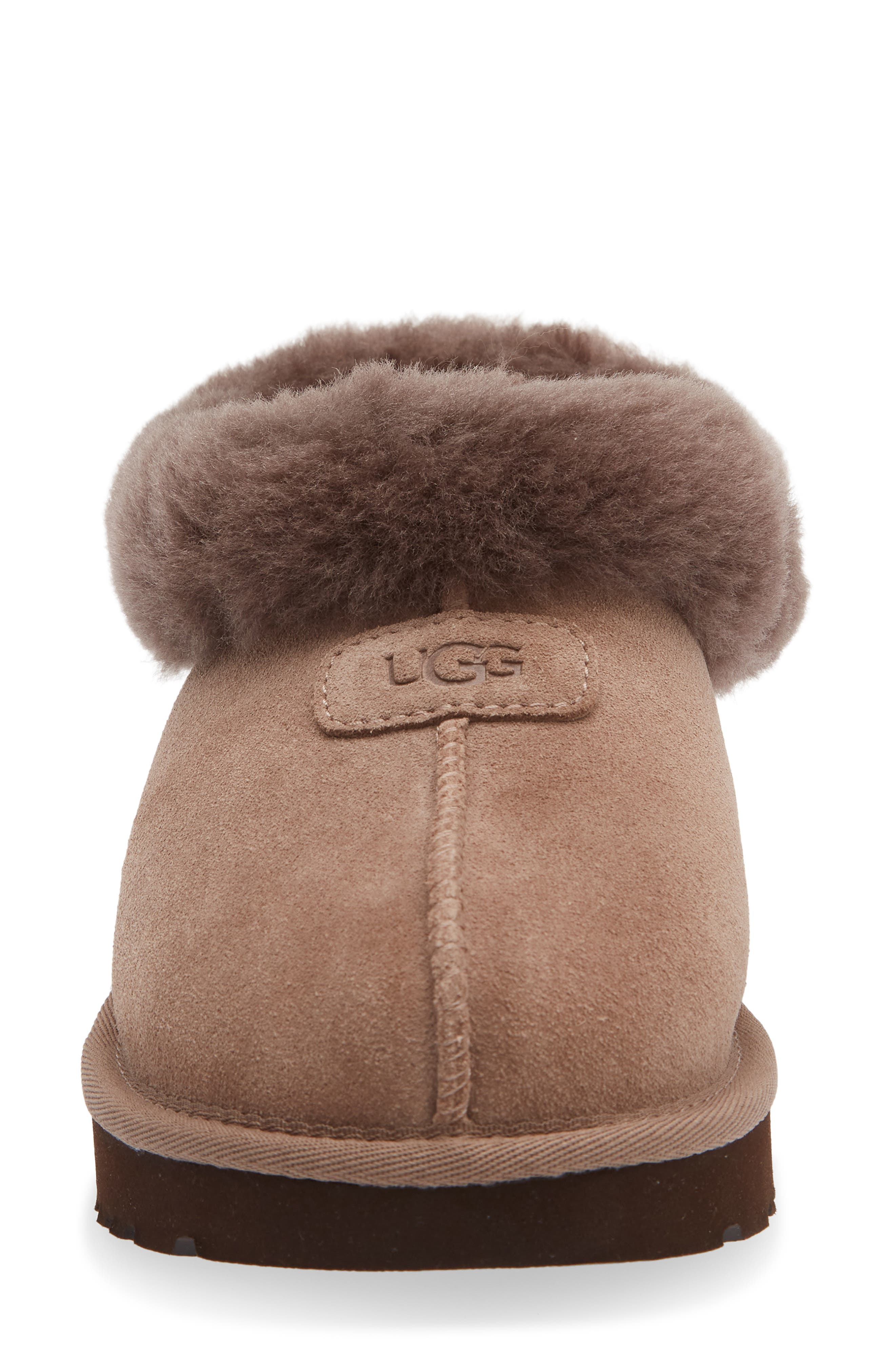 Женские тапочки UGG® Tazzette Genuine Shearling Collar Slipper — фото 4