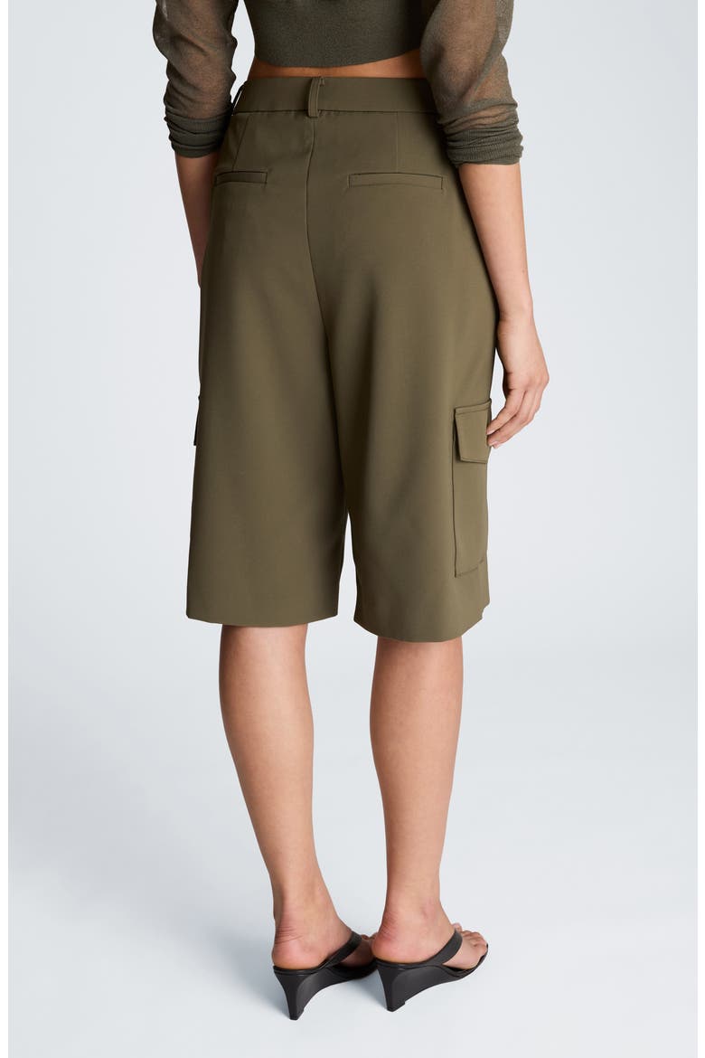 Cargo Pocket Walking Shorts, Alternate, color, TURTLE GREEN