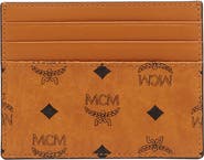 MCM Money Clip Card Case in Visetos Original