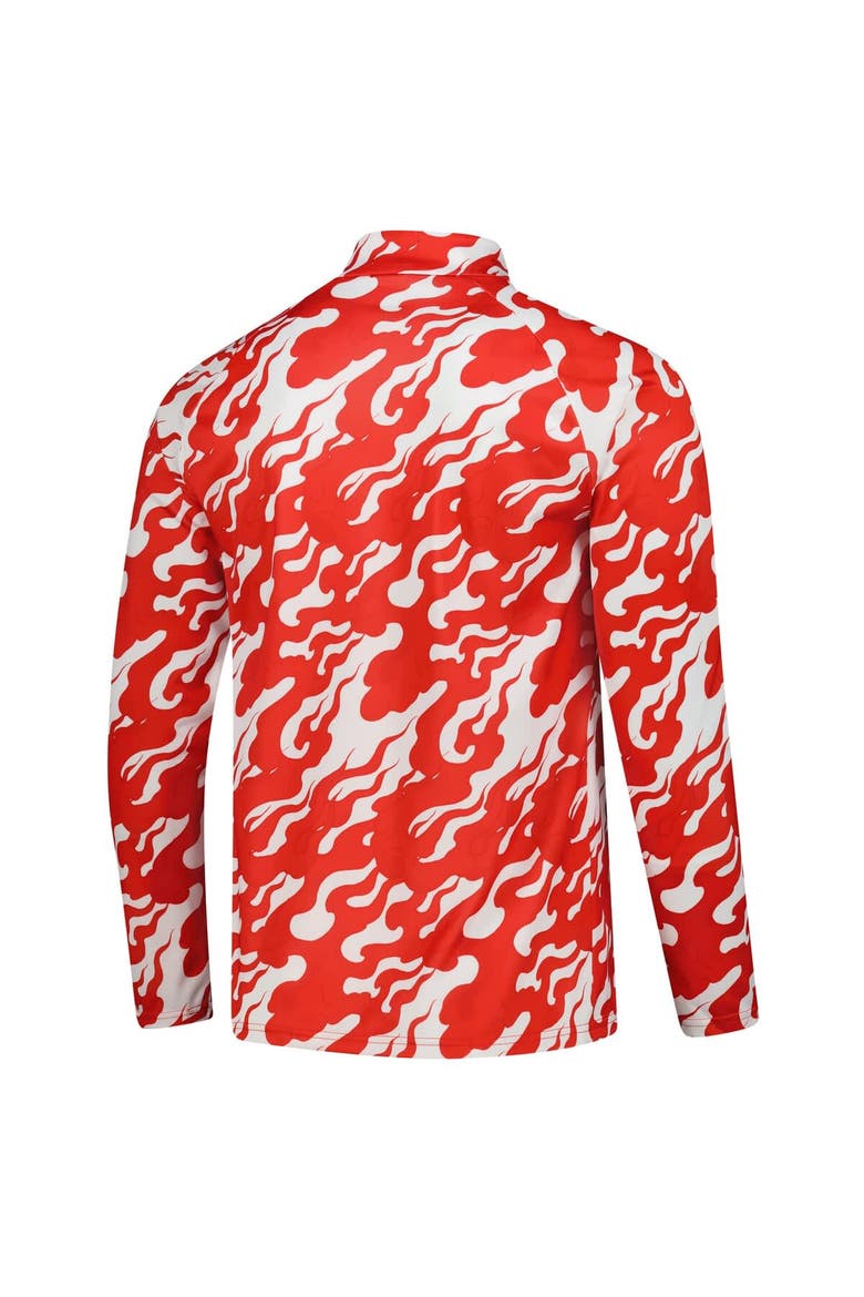 Men's Puma Red AC Milan 2025/26 Pre-Match dryCell Quarter-Zip Top, Alternate, color, Red