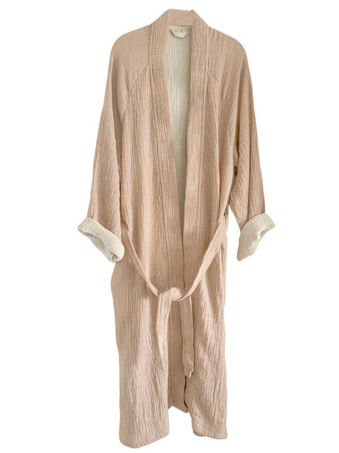 Crinkled Cotton Cuddle Robe