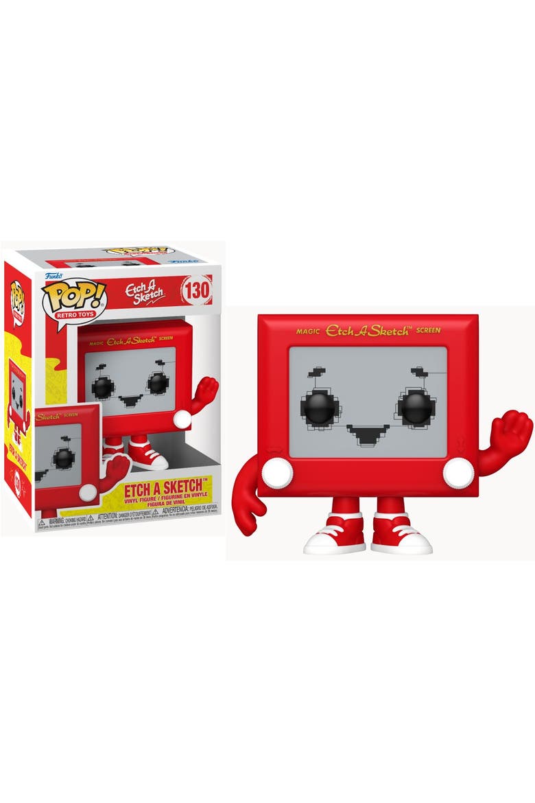 Etch A Sketch (Retro Toys) Funko Pop!, Main, color, Red