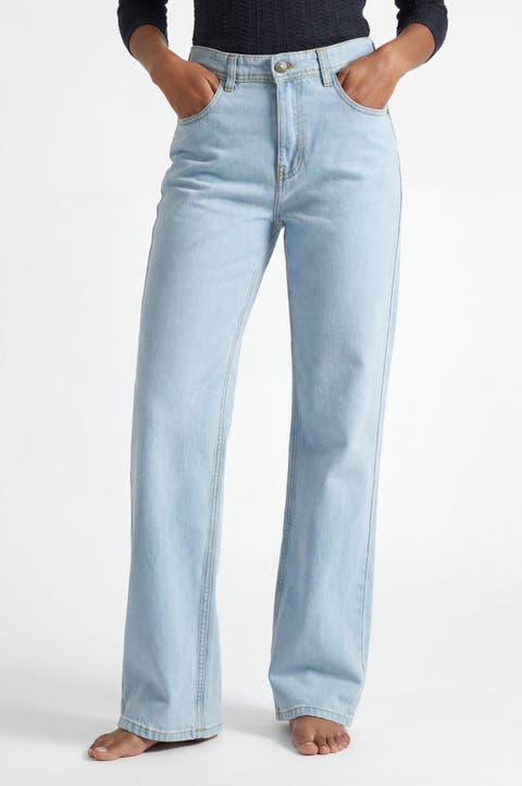 Women's Relaxed Straight Leg Jeans