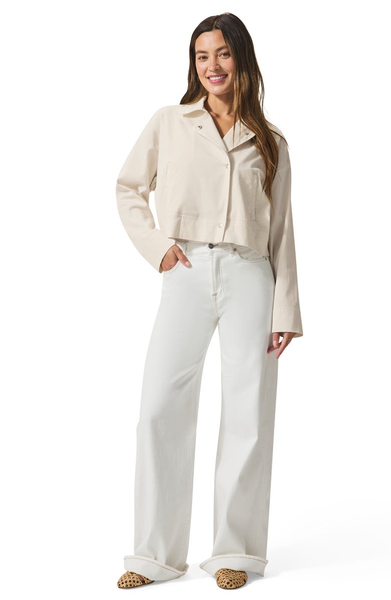 Splendid Destiny Crop Jacket, Alternate, color, Moonstone