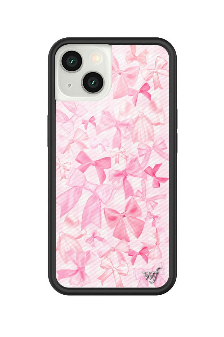 Bow Beau iPhone Case, Alternate, color, Pink