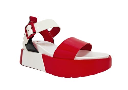 Ninety Union Sport Wedge Sandal In Multi