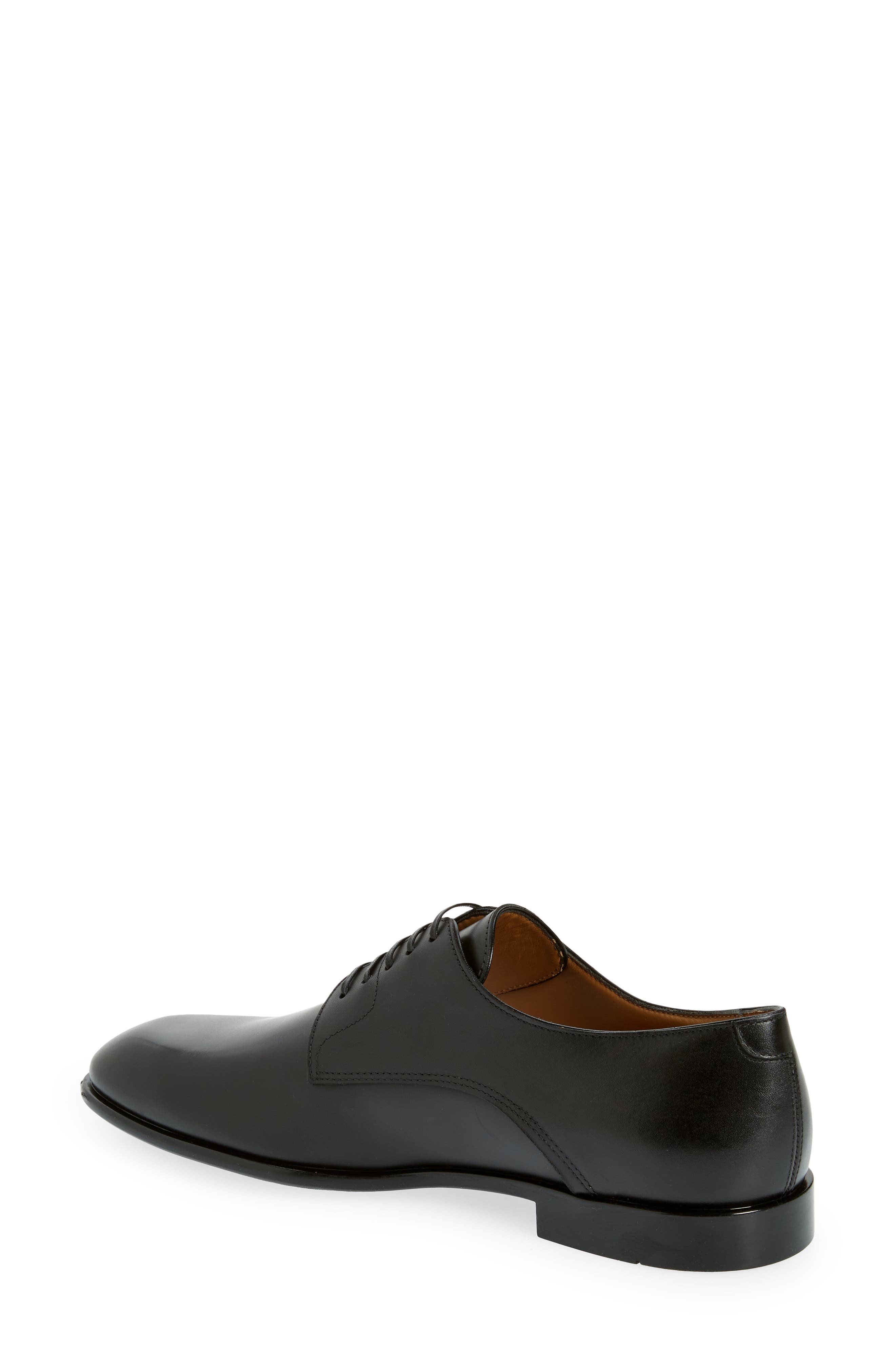 FERRAGAMO Fosco Plain Toe Calfskin Derby, Alternate, color, 
