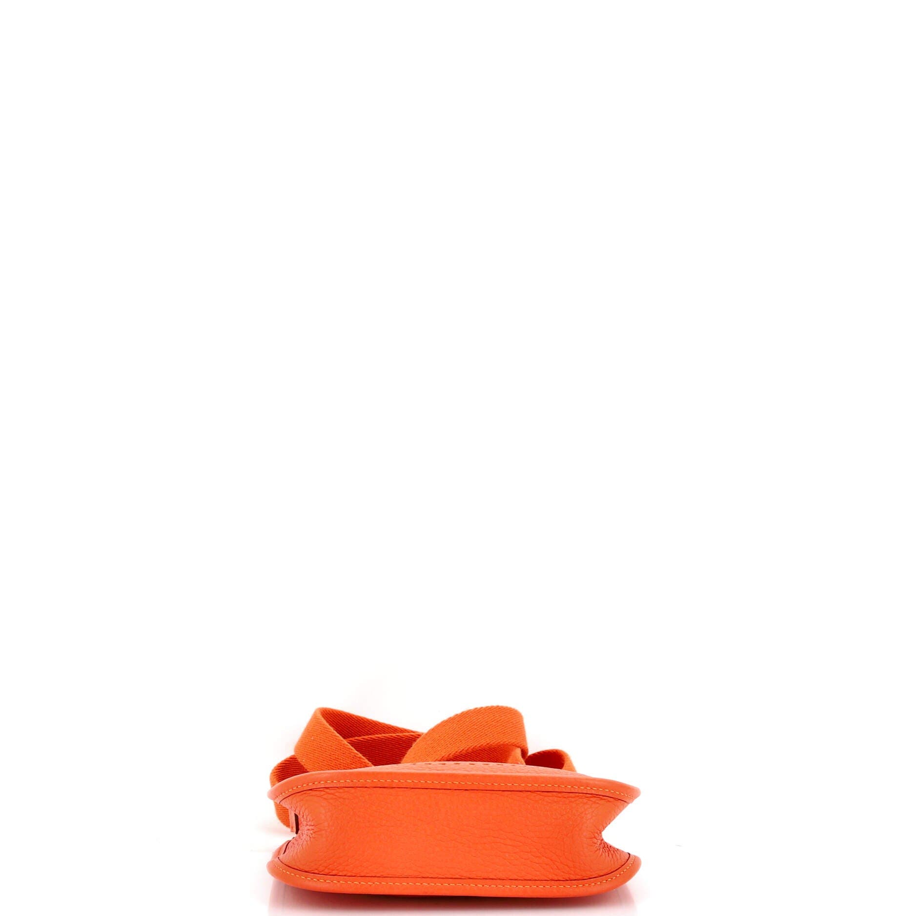 Pre-Owned Hermes Evelyne Bag Gen III Clemence TPM, Alternate, color, Feu