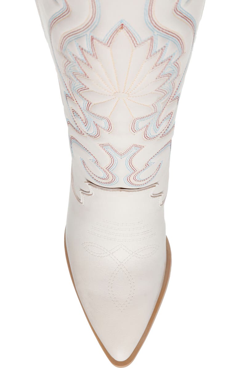Steve Madden Lashes Western Boot, Alternate, color,