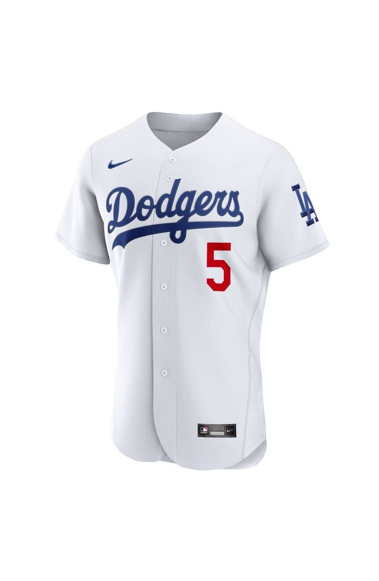 Nike Men's Nike Freddie Freeman White Los Angeles Dodgers Authentic Player Jersey, Alternate, color,