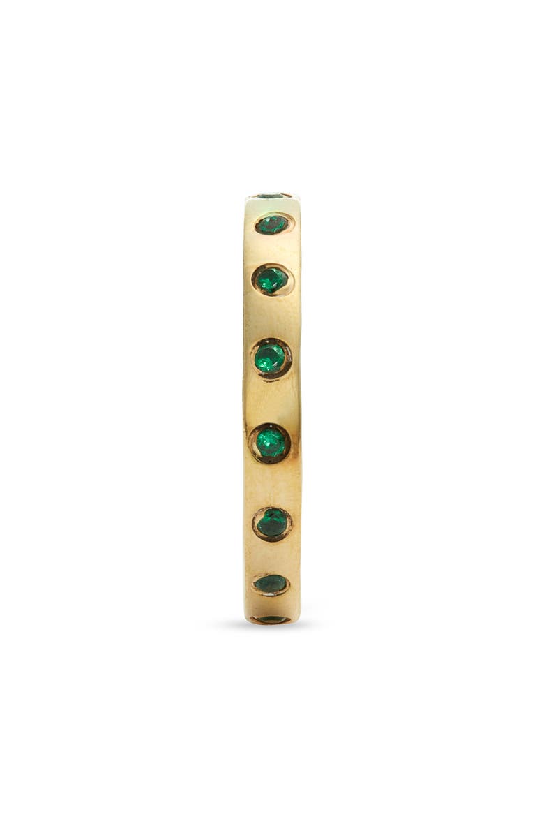 Cubic Zirconia Dot Ring, Alternate, color, GOLD