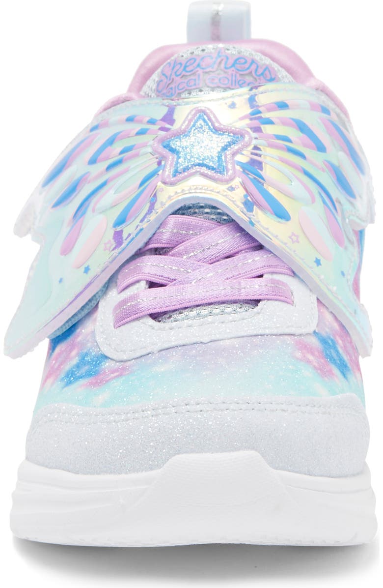 SKECHERS Kids' S Lights<sup>®</sup> Glimmer Kicks Magical Wings Sneaker, Alternate, color,