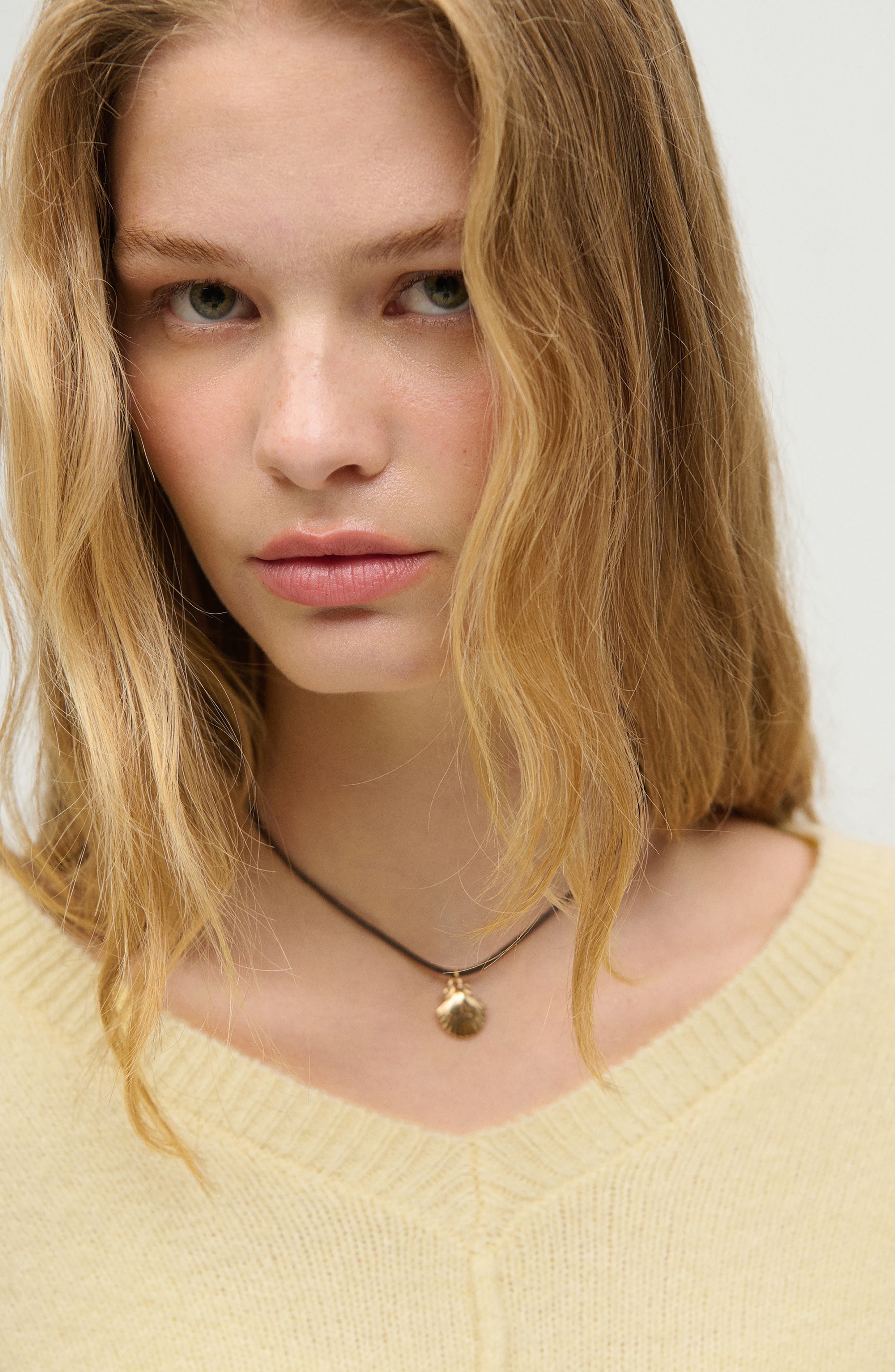MANGO TEEN V-Neck Seam Detail Sweater (Women) | Nordstrom