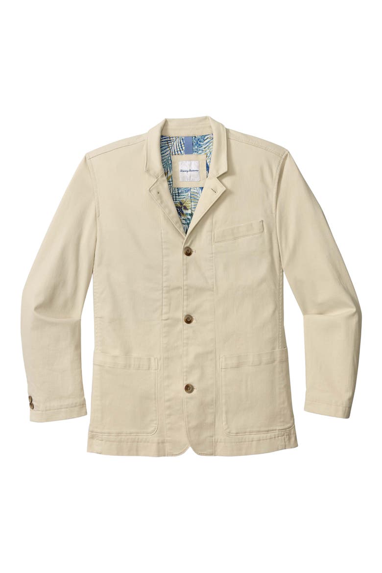 Cabo Coast Tan Stretch Cotton Blend Sport Coat, Alternate, color, KHAKI SANDS
