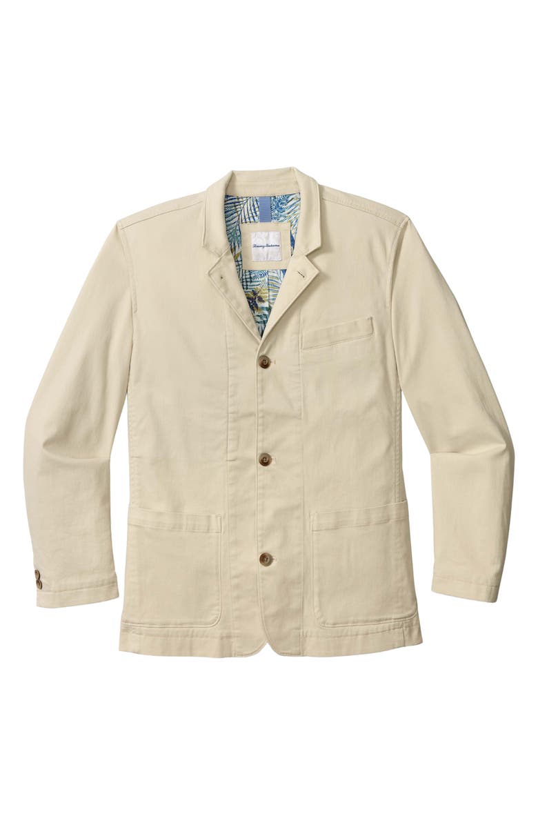 Tommy Bahama Cabo Coast Tan Stretch Cotton Blend Sport Coat, Alternate, color, Khaki Sands