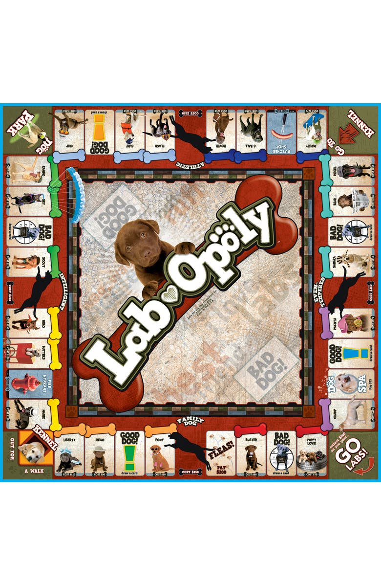 Late for the Sky Labopoly Monopoly Board Game, Alternate, color, Multicolored