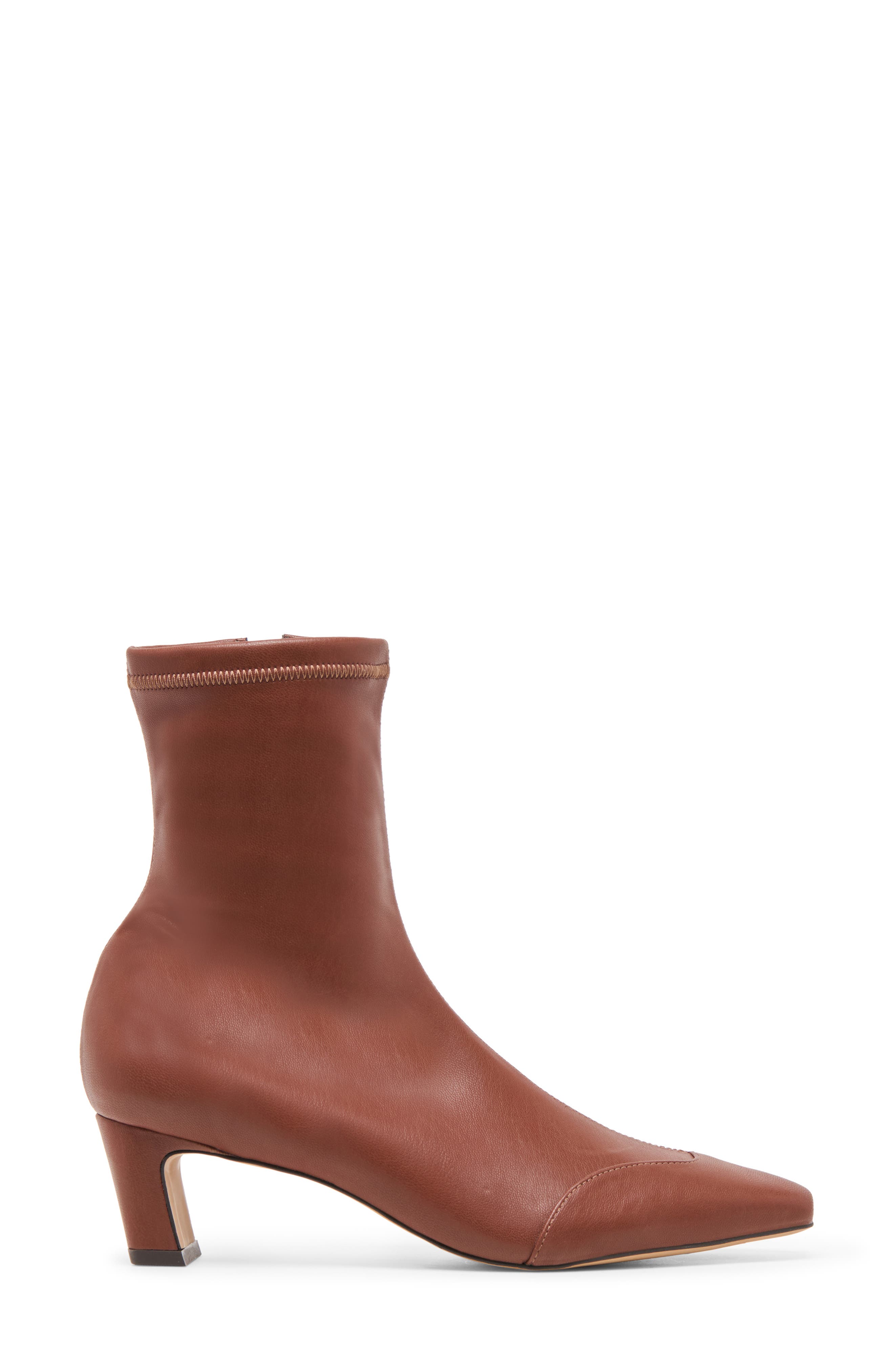Anika Block Heel Bootie, Alternate, color, BROWN STELLA