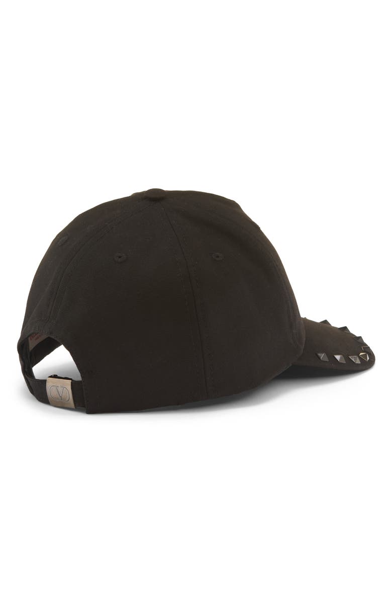 Valentino Garavani Rockstud Baseball Cap, Alternate, color, 