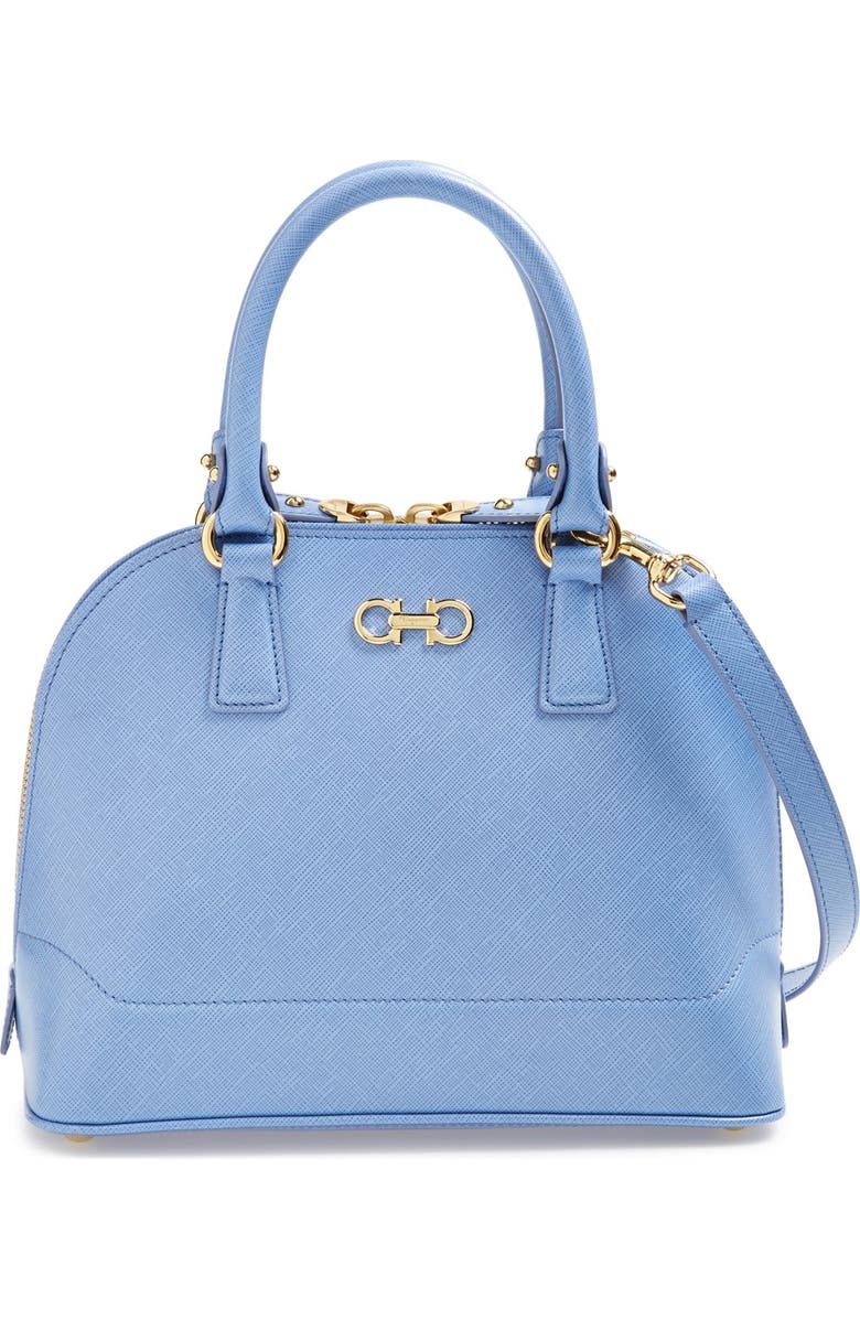 FERRAGAMO Salvatore Ferragamo 'Mini Darina' Dome Satchel, Main, color,