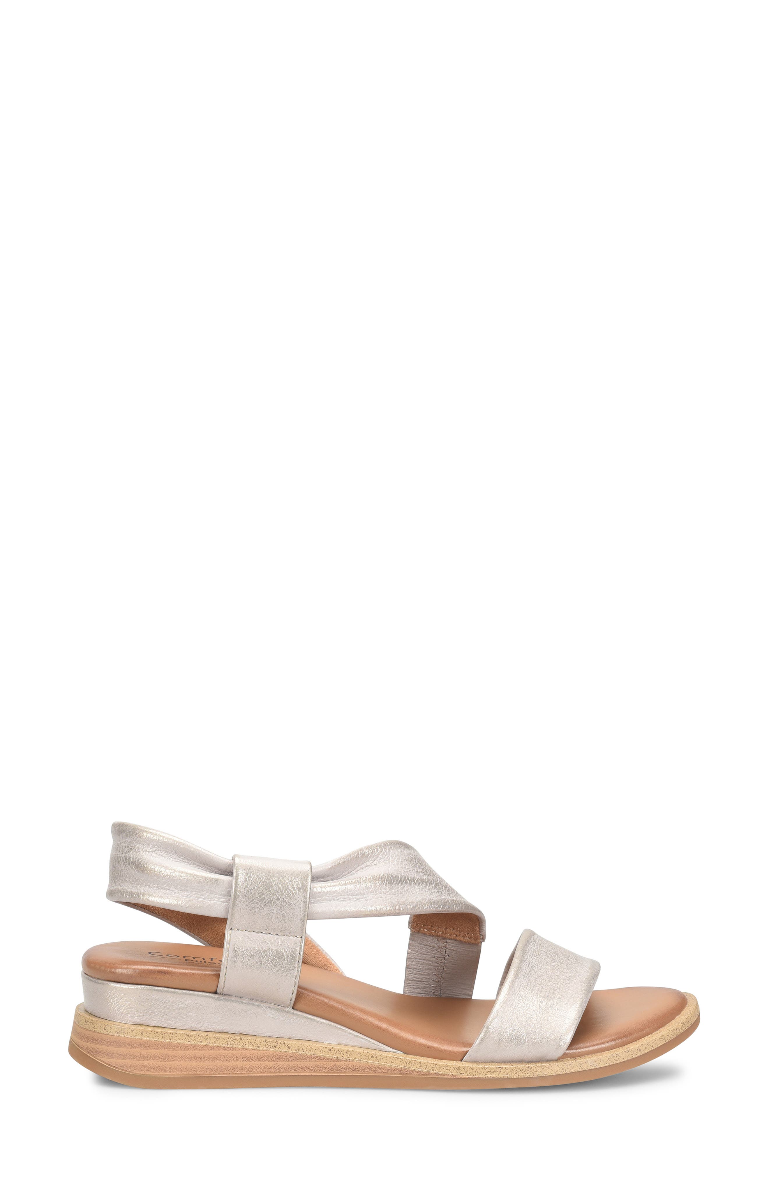 Marcy Wedge Sandal, Alternate, color, CHAMPAGNE
