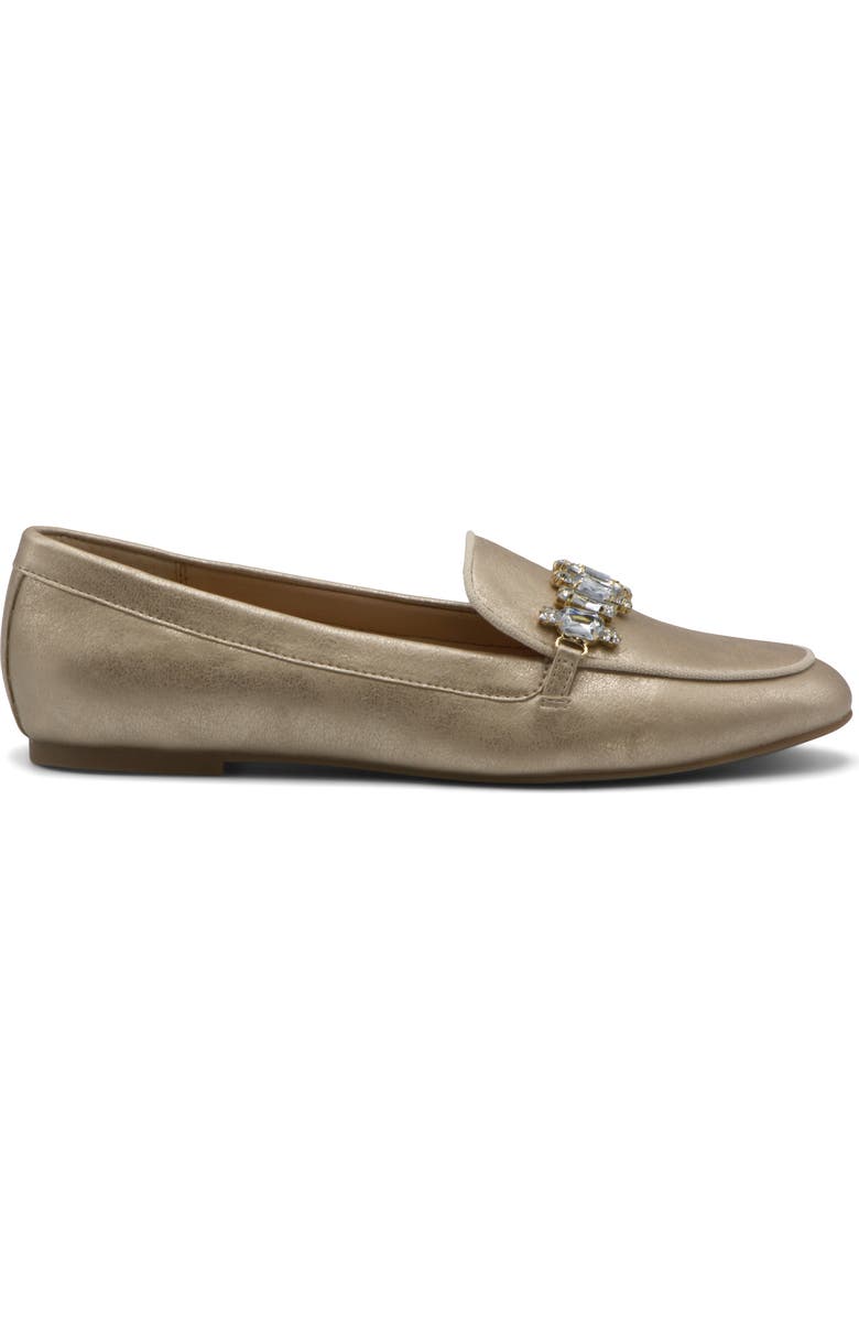 Adrienne Vittadini Dru Flat, Alternate, color, Gold