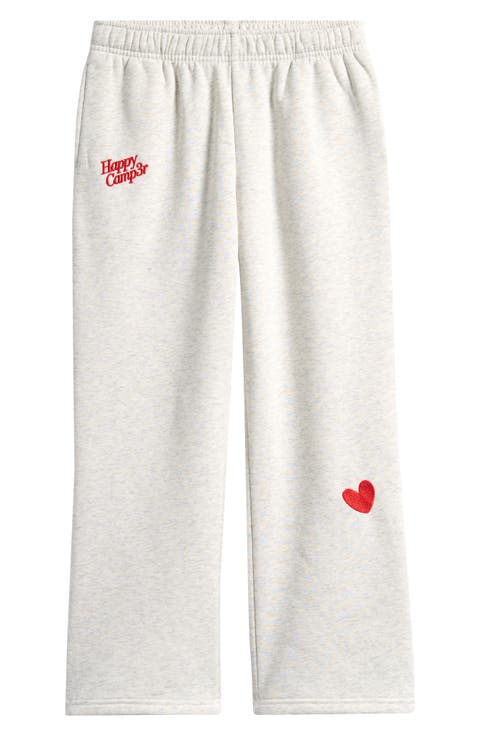 Kids' A Gallon Embroidered Wide Leg Sweatpants (Little Kid & Big Kid)