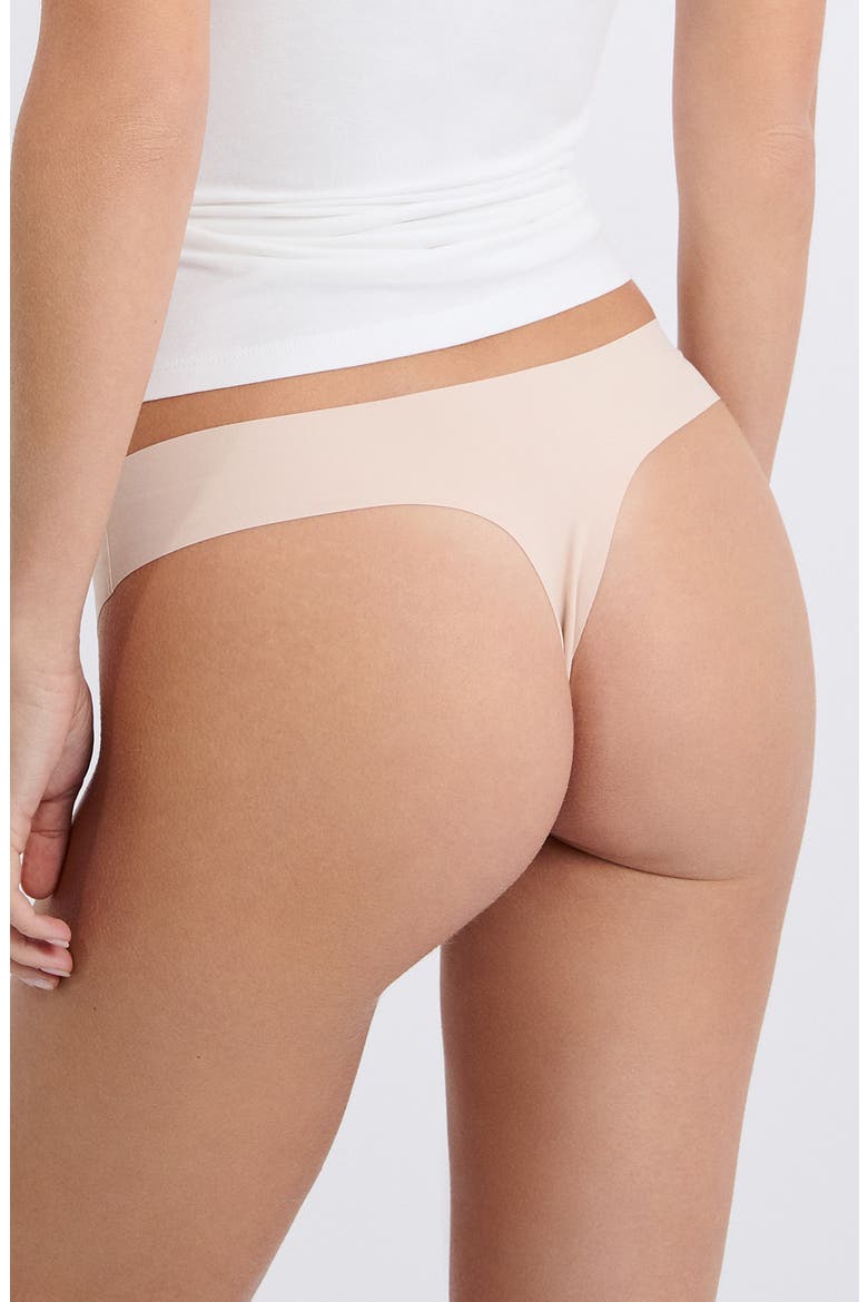 Jessy 3-Pack Thongs, Alternate, color, BEIGE MULTICOLOR