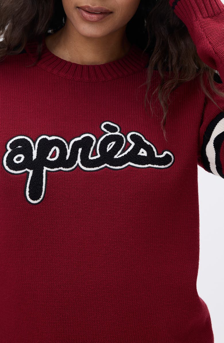 Alp N Rock Après Ski II Appliqué Sweater, Alternate, color, 