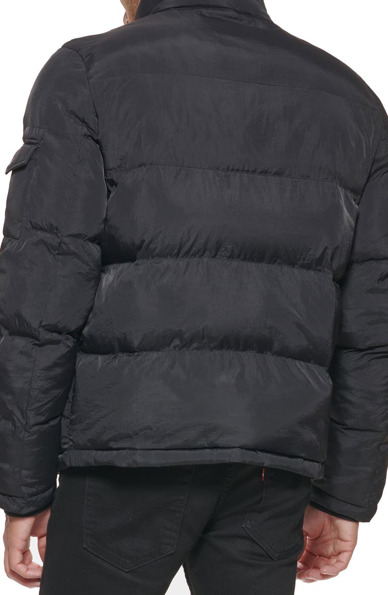 Levi's<sup>®</sup> Solid Water Resistant Nylon Puffer Jacket, Alternate, color, 