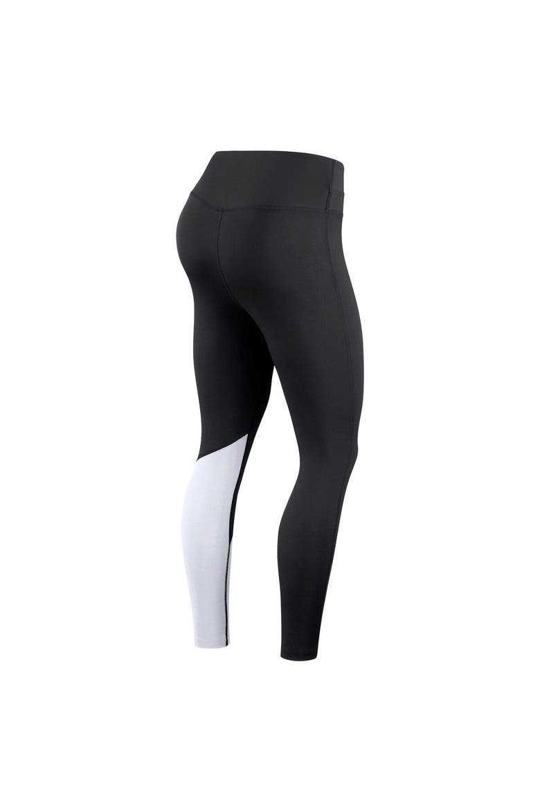Women's Nike Black/White Las Vegas Raiders 7/8 Performance Leggings, Alternate, color, Black