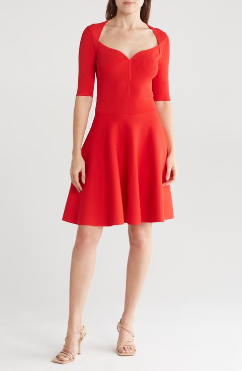 Milly Sweetheart Sweater Dress