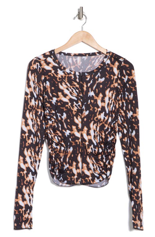 Free People Patterned Right On Running Base Layer In Tortoise Shell Combo