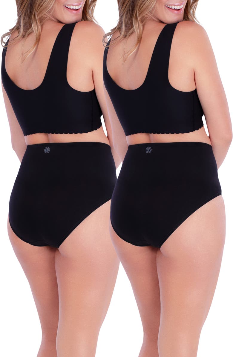 Belly Bandit<sup>®</sup> C-Section Recovery 2-Pack Briefs, Alternate, color, 