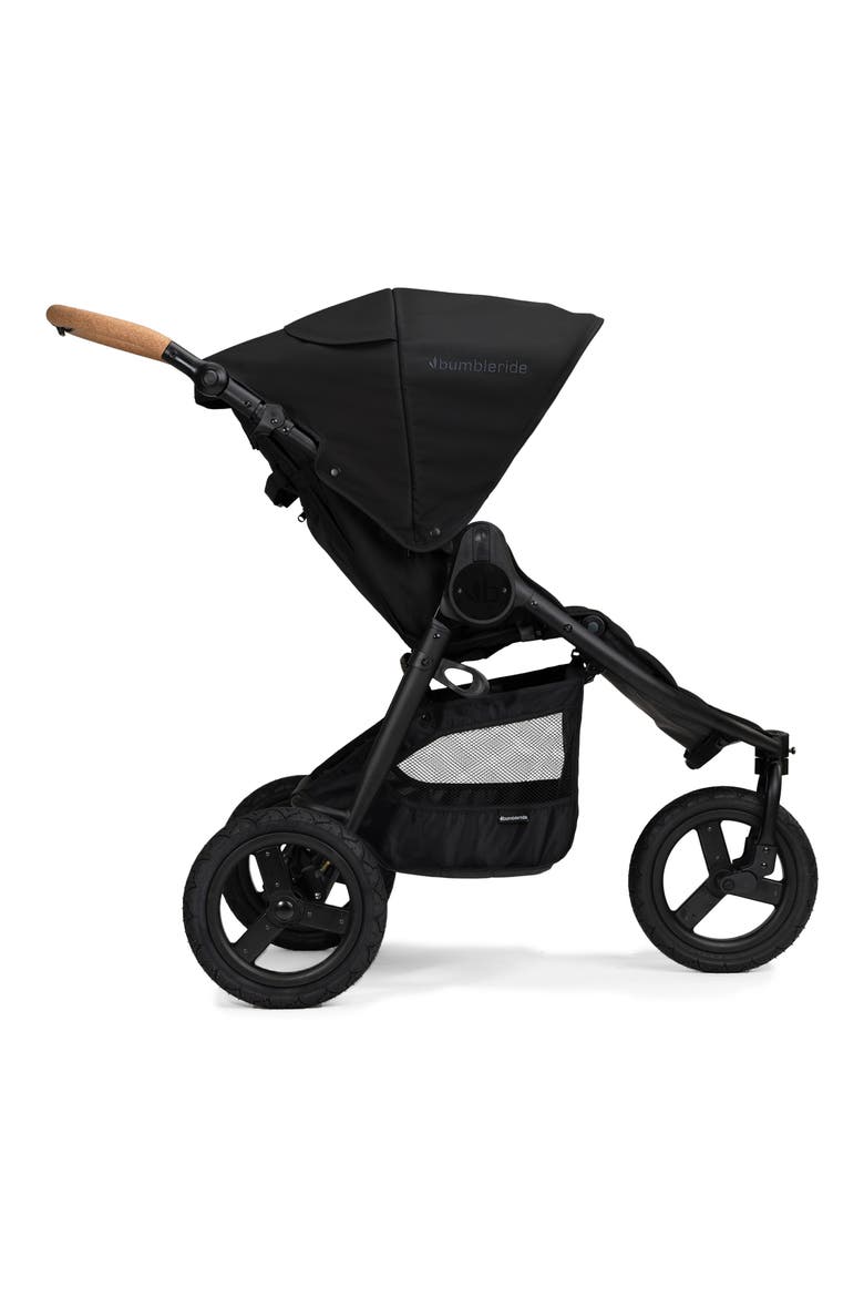 Indie All-Terrain Stroller, Alternate, color, BLACK