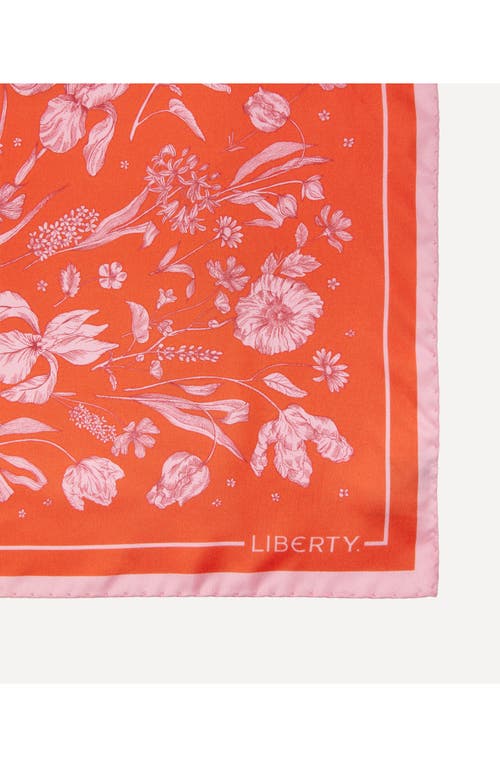 Liberty London Mono Muse Silk Square Scarf