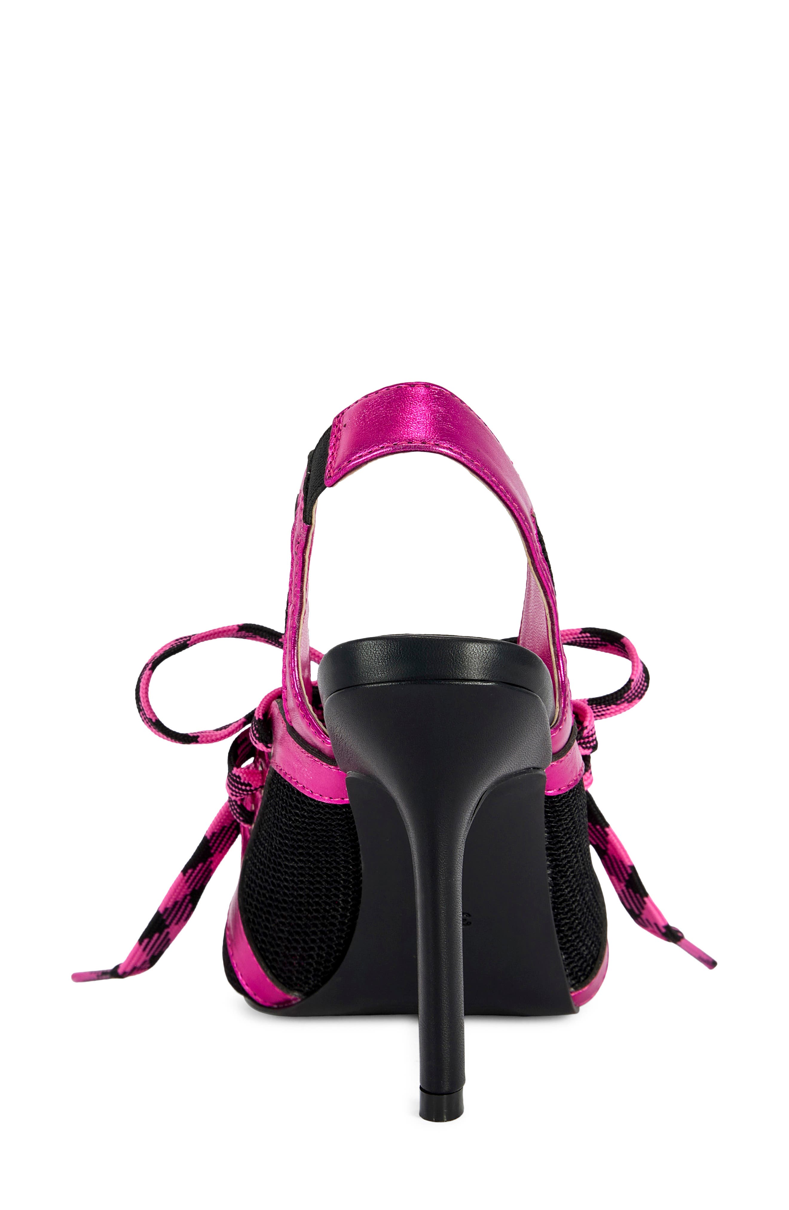 Jordan Pointed Toe Slingback Pump, Alternate, color, PINK MULTI